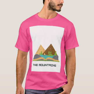 T-shirt Les montagnes actives