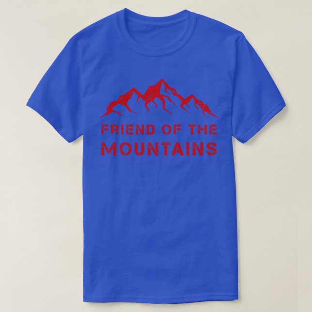 T-shirt Les montagnes appellent (Design devant)