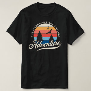 T-shirt Les montagnes appellent