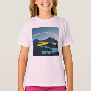 T-shirt Les montagnes appellent, et je dois y aller.