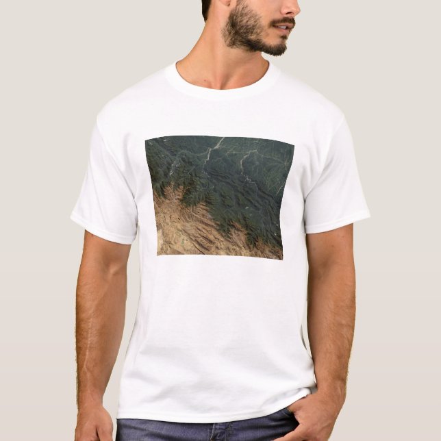 T-shirt Les montagnes des Andes (Devant)