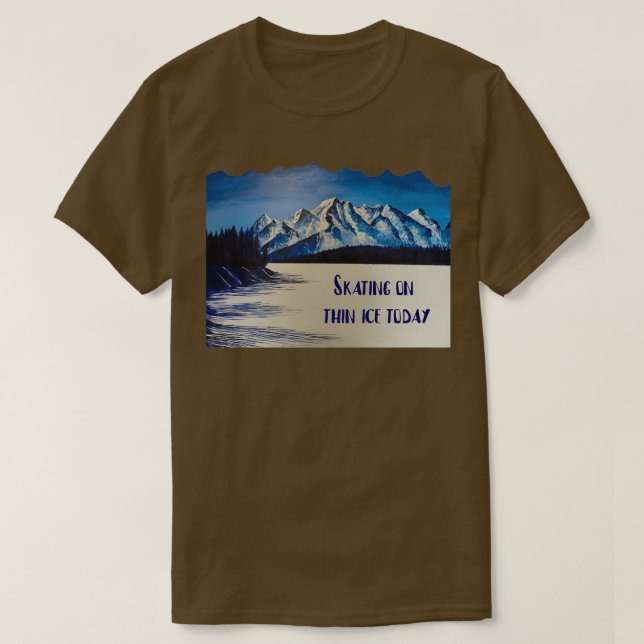 T-shirt Les montagnes du Sapphire (Design devant)