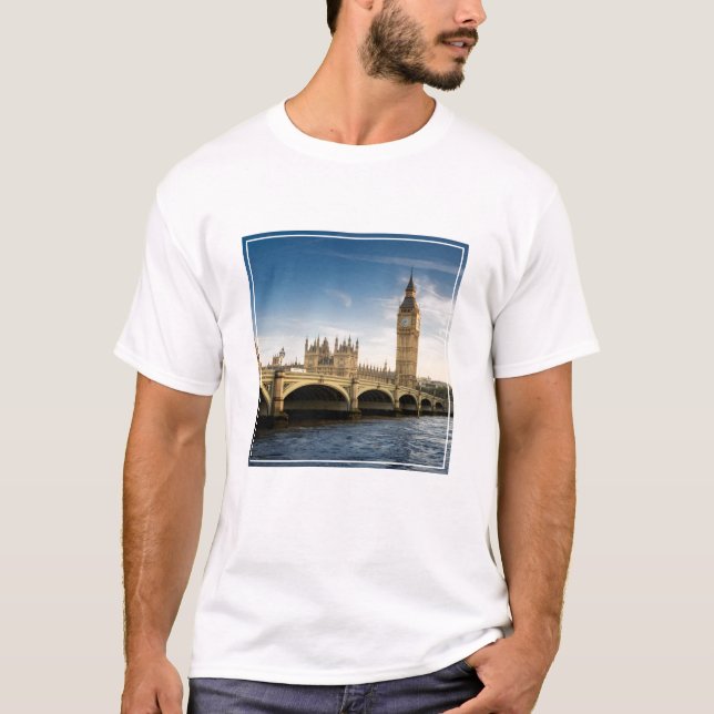 T-shirt Les monuments | Big Ben, Londres Angleterre (Devant)