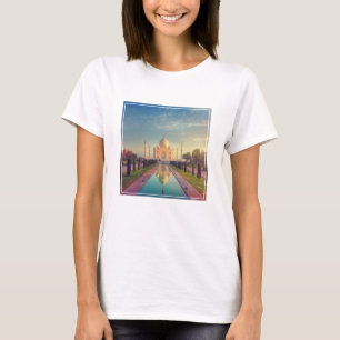 T-shirt Les monuments   Couleurs du Taj Mahal