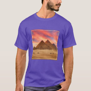 T-shirt Les monuments   Les grandes pyramides