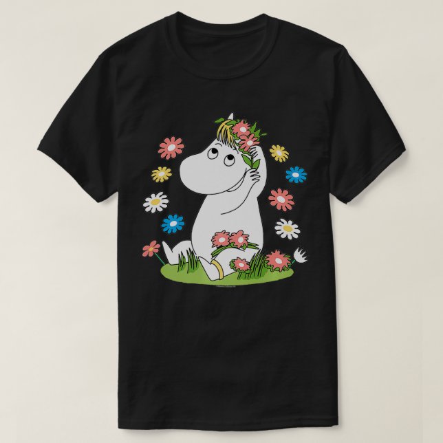 T-shirt Les Moomins Super Snorkmaiden Premium  (Design devant)