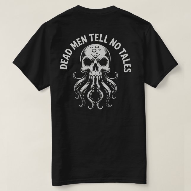 T-shirt Les morts ne racontent pas de contes Conception de (Design dos)