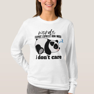 T-shirt Les mots ne peuvent pas express à quel point je m'