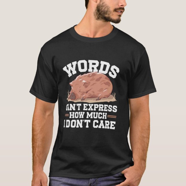 T-shirt Les mots ne peuvent pas faire Express à quel point (Devant)