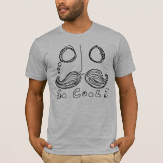 T-shirt les moustaches sont ainsi cool