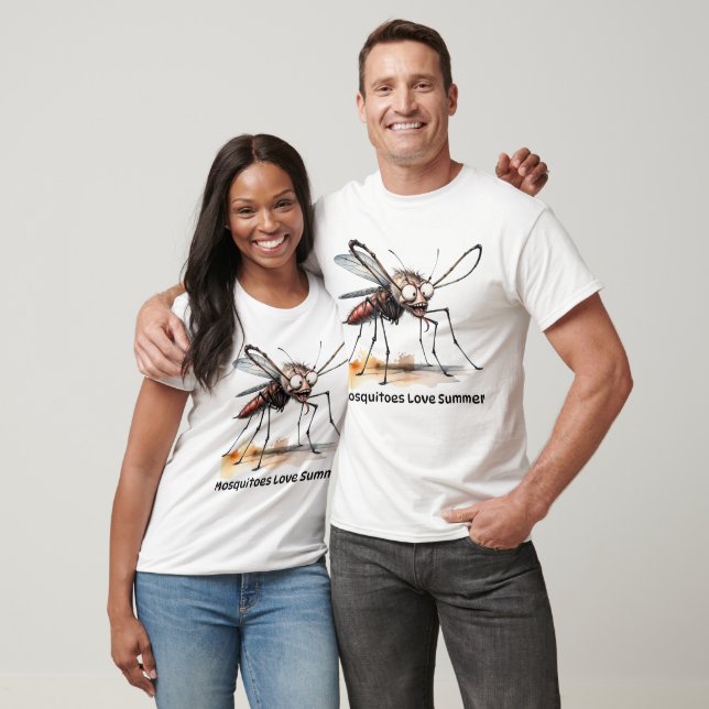 T-shirt Les Moustiques Aiment L'été (Unisexe)