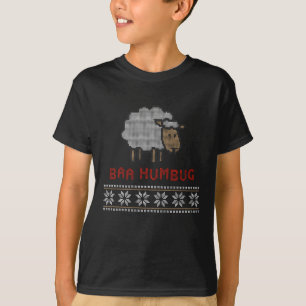 T-shirt Les moutons de Noël de Baa Humbug