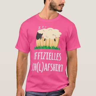 T-shirt Les moutons Officiels Comme Pyjamas De Nuit