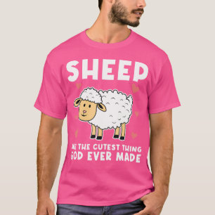 T-shirt Les Moutons Sont La Chose La Plus Casse Que Dieu A