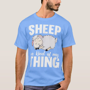 T-shirt Les Moutons Sont Un Peu Ma Chose Drôle Farmer Les