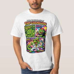T-shirt Les multiples visages de Tidy Caméléon