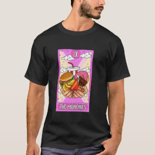 T-shirt Les Munchies Les Aliments Malade Snacks Faim Drôle