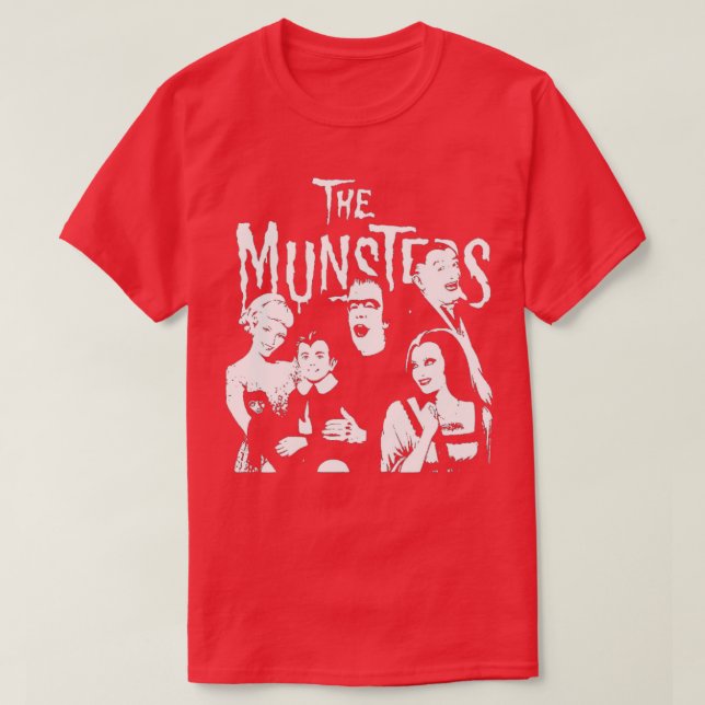 T-SHIRT LES MUNSTERS (Design devant)