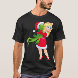 T-shirt Les Muppets Kermit Miss Ggy Noël