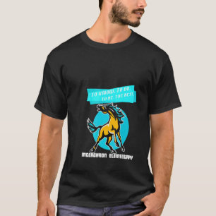 T-shirt Les Mustangs Élémentaires À Savoir Faire Pour Être