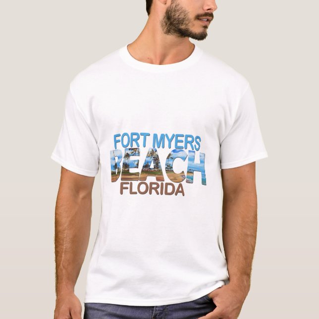 T-shirt Les myers du fort d'été - Floride (Devant)