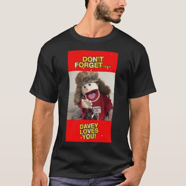 T-shirt Les mystères de Davey Murdoch (Devant)