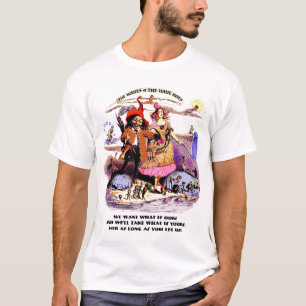 T-shirt Les nantis et les pauvres