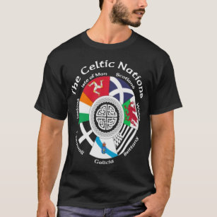 T-shirt Les nations celtes