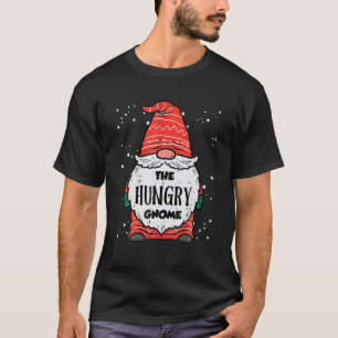 T-shirt Les Noël affamés correspondent aux Pyjamas de Noël