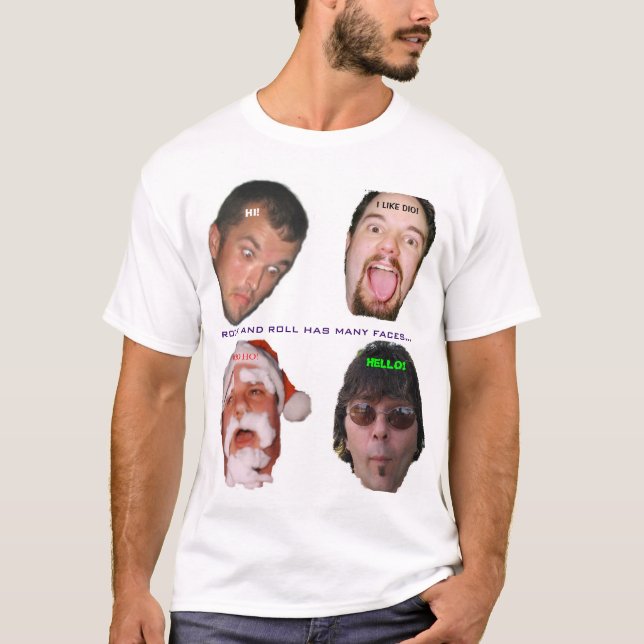 T-shirt Les nombreux visages de la roche II (Devant)