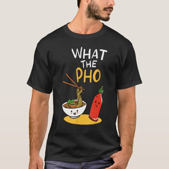 T-shirt Les nouilles de Pho Ramen (Devant)