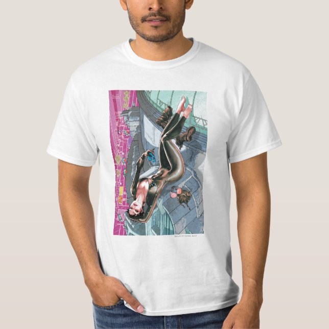 T-shirt Les nouveaux 52 - Catwoman #1 (Devant)