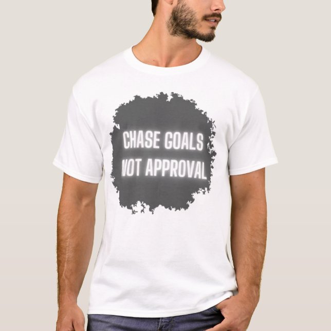 T-shirt "Les objectifs de chasse ne sont pas approuvés" Mo (Devant)
