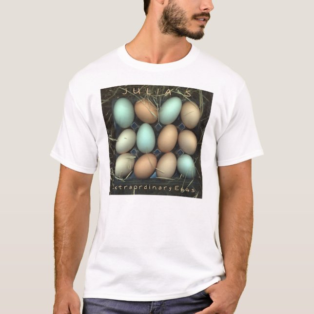 T-shirt Les oeufs extraordinaires de Julia (Devant)