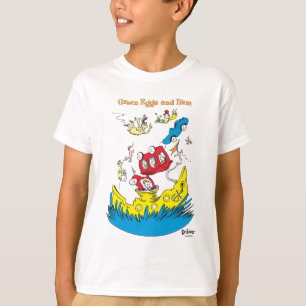 T-shirt Les œufs verts et le jambon   Je ne les aime nulle