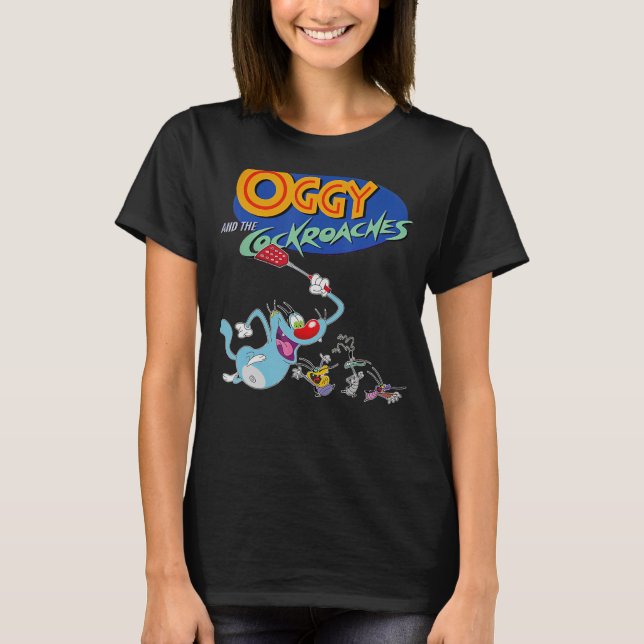 T-shirt Les Oggys Et Les Cockroaches (Devant)