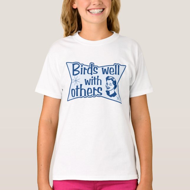 T-shirt Les Oiseaux Bien Avec Les Autres (Devant)