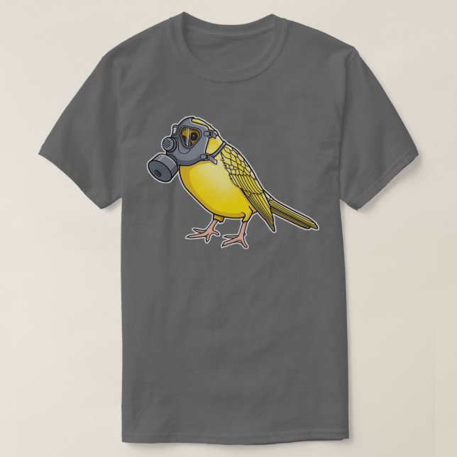 T-shirt Les Oiseaux Chantent Canari (Design devant)