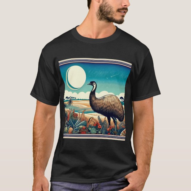 T-shirt Les oiseaux de l'excellence : Ému#1 (Devant)