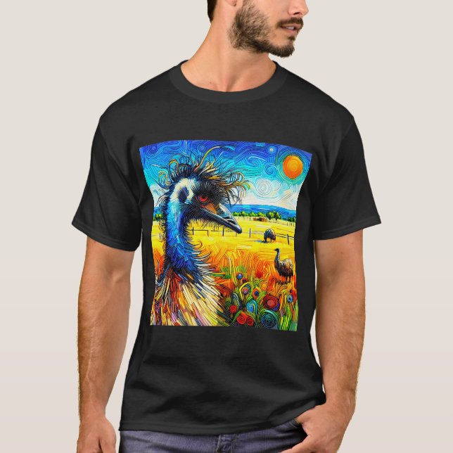 T-shirt Les oiseaux de l'excellence : Ému#5 (Devant)