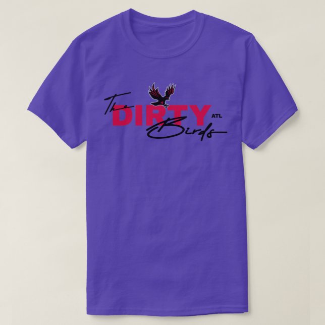 T-shirt Les oiseaux sales Atlanta (Design devant)