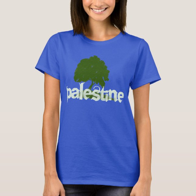 T-shirt Les Oliviers de Palestine (Devant)