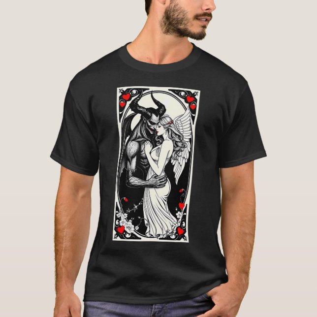 T-shirt Les opposés s'attirent 3 (Devant)
