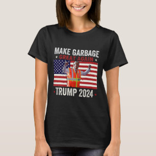 T-shirt Les ordures de Trump font des ordures américaines
