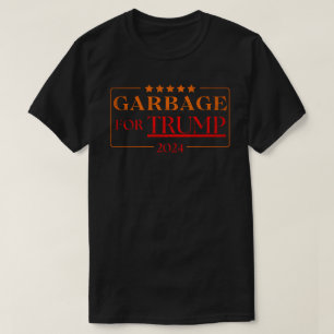 T-shirt Les ordures pour Trump 2024