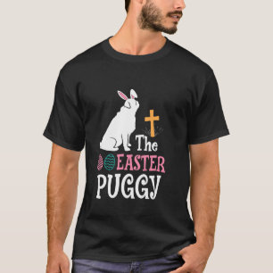 T-shirt Les oreilles de lapin de Pâques Puggy Cross Eggs
