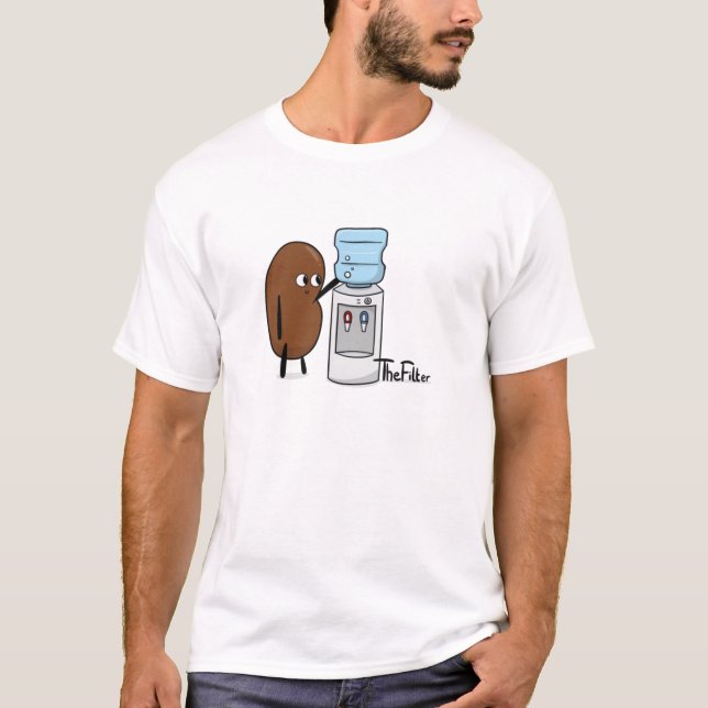 T-shirt Les Organes Joyeux Du Rein Filtre (Devant)