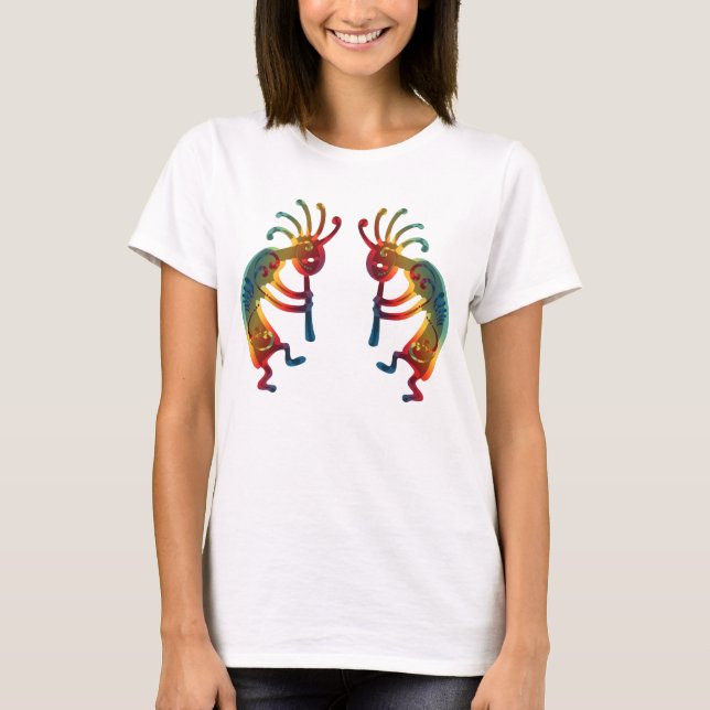 T-shirt Les ornements KOKOPELLI + vos idées (Devant)
