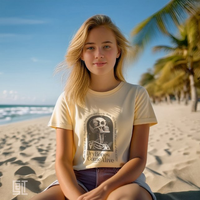 T-shirt Les os Sec Vivent Ezekiel MAINTENANT Christian Ins (Créateur téléchargé)