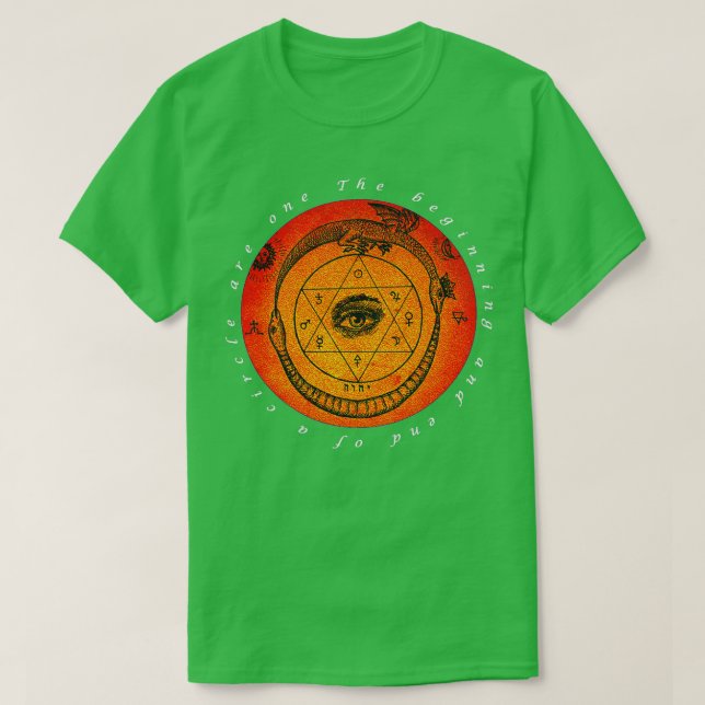 T-shirt Les Ouroboros (Design devant)